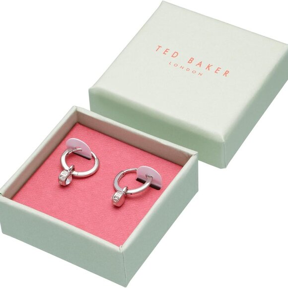 Men's Silver Tone Crystal Huggie Hoop Earrings Hypoallergenic Brass Jewelry - Picture 6 of 6